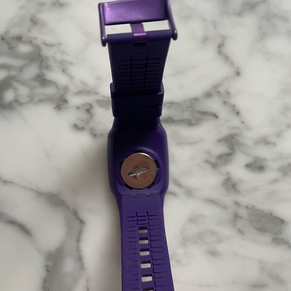 Purple Swatch Touch Watch - Picture 4 of 9